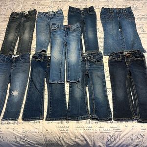 Bundle of Baby Girl Jeans, size 2T